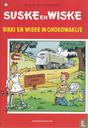Voorbeeld strip – Rikki en Wiske in Chokowakije