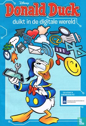 Voorbeeld strip – Donald Duck duikt in de digitale wereld