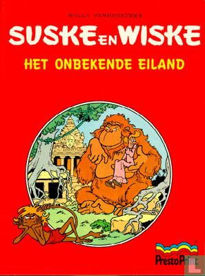 Voorbeeld strip – Het onbekende eiland