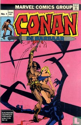 Voorbeeld strip – Conan de barbaar 1