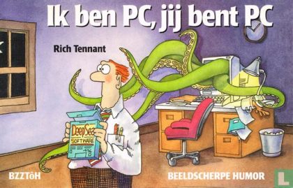 Voorbeeld strip – Ik ben PC, jij bent PC, beeldscherpe humor