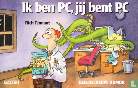 Voorbeeld strip – Ik ben PC, jij bent PC, beeldscherpe humor
