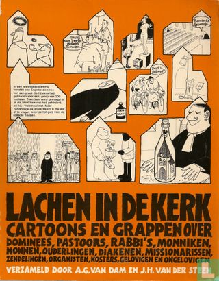Voorbeeld strip – Lachen in de kerk – Cartoons en grappen over dominees, pastoors, rabbi’s, monniken, nonnen, ouderlingen, diakenen, missionarissen, zendelingen, organisten, kosters, gelovigen en ongelovigen