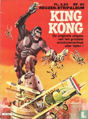 Voorbeeld strip – King Kong