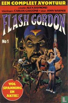 Voorbeeld strip – Flash Gordon 1