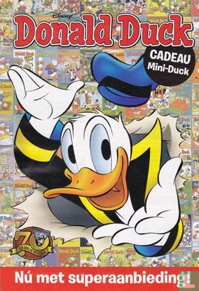 Voorbeeld strip – Donald Duck