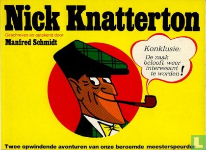Voorbeeld strip – Nick Knatterton