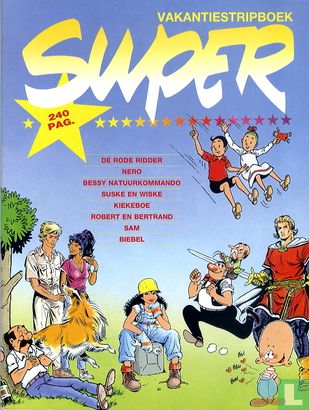 Voorbeeld strip – Super vakantiestripboek