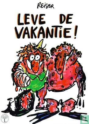 Voorbeeld strip – Leve de vakantie!