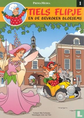 Voorbeeld strip – Tiels Flipje en de bevroren bloesems