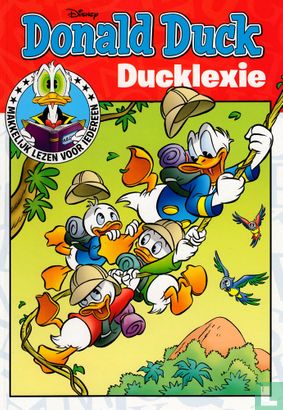 Voorbeeld strip – Ducklexie vakantieboek 2020