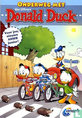 Voorbeeld strip – Onderweg met Donald Duck