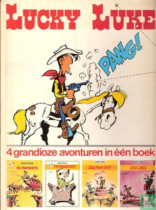 Voorbeeld strip – 4 grandioze avonturen in één boek