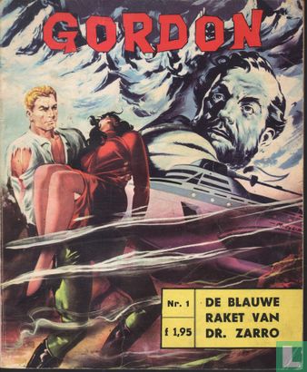 Voorbeeld strip – De blauwe raket van Dr. Zarro