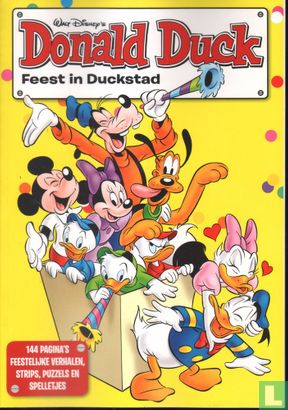 Voorbeeld strip – Feest in Duckstad
