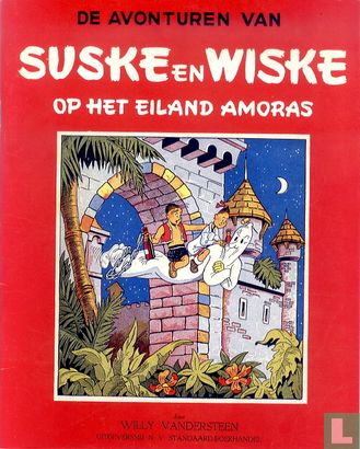 Voorbeeld strip – Suske en Wiske op het eiland Amoras