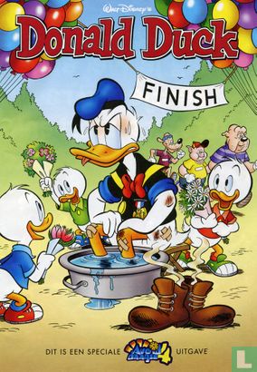 Voorbeeld strip – Donald Duck