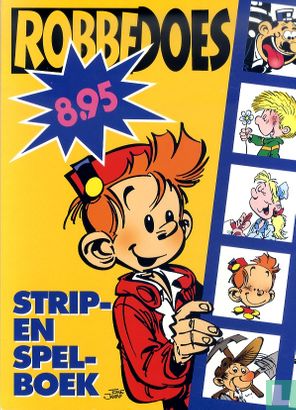 Voorbeeld strip – Robbedoes strip- en spelboek