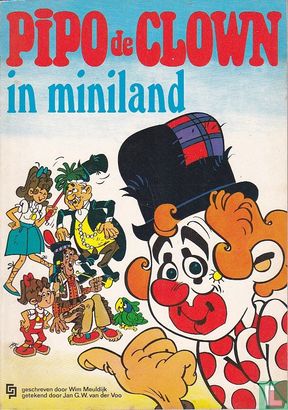 Voorbeeld strip – Pipo de clown in Miniland