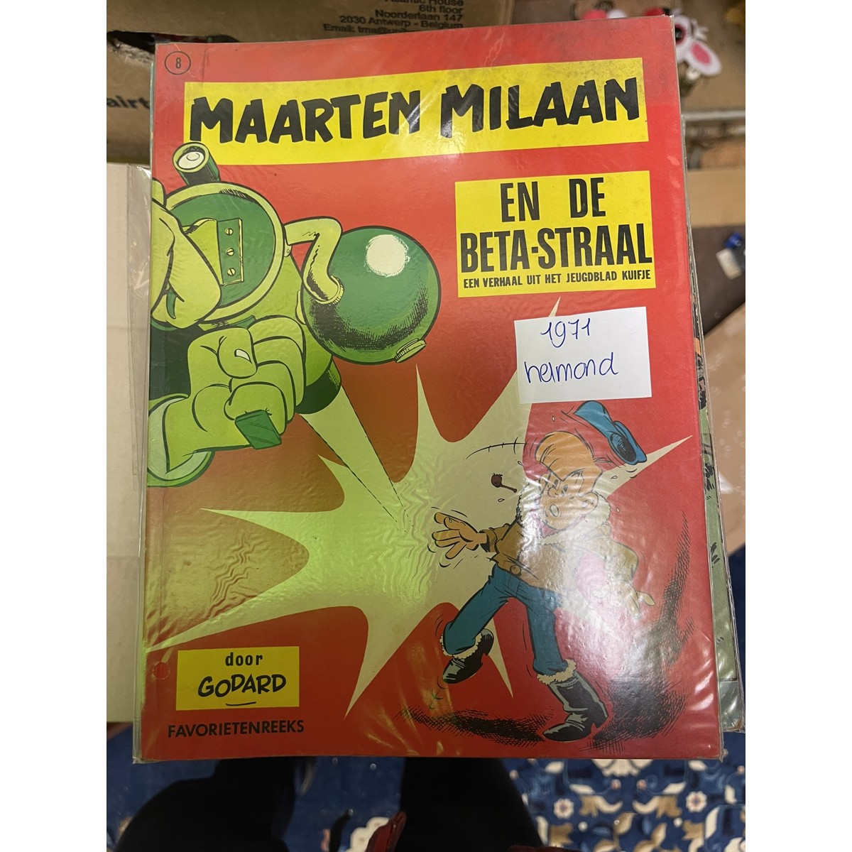 Maarten Milaan en de beta-straal