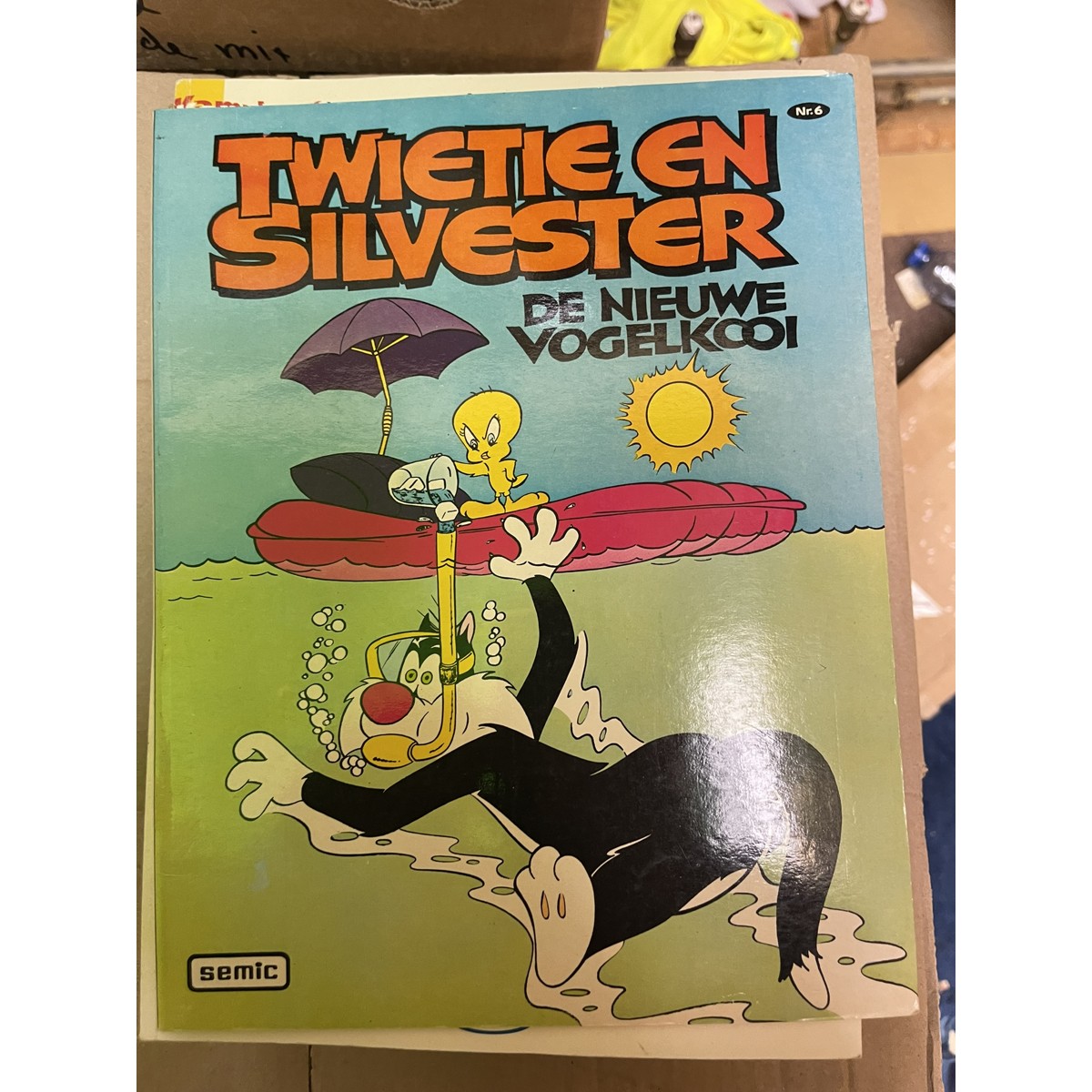 De nieuwe vogelkooi
