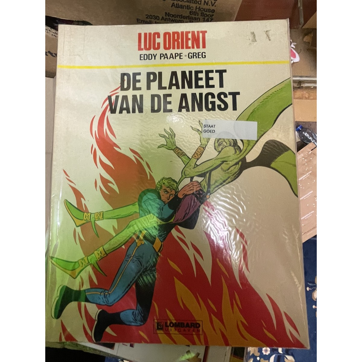 De planeet van de angst