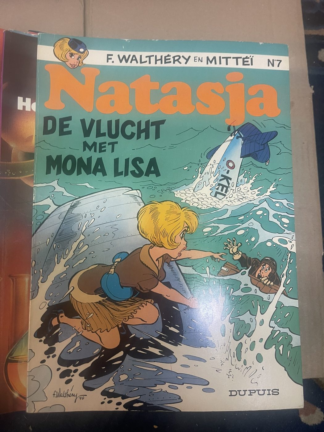 Cover van De vlucht met Mona Lisa