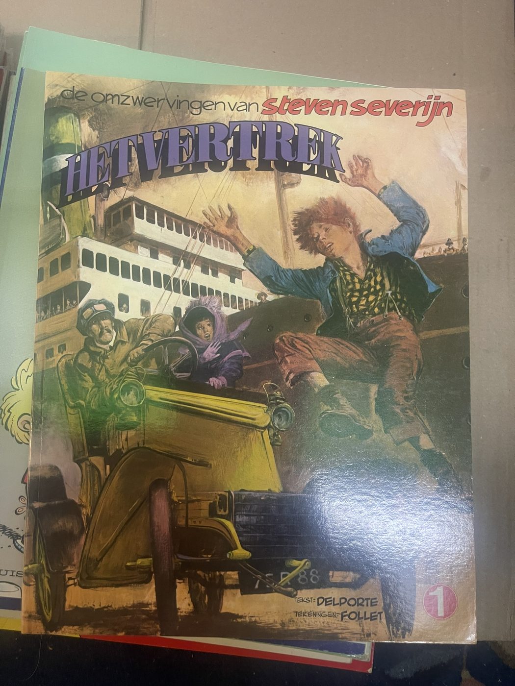 Cover van Het vertrek