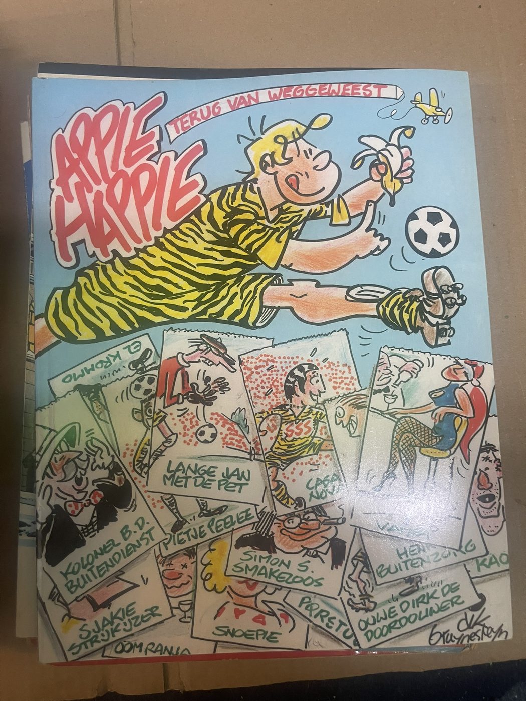 Cover van Appie Happie terug van weggeweest