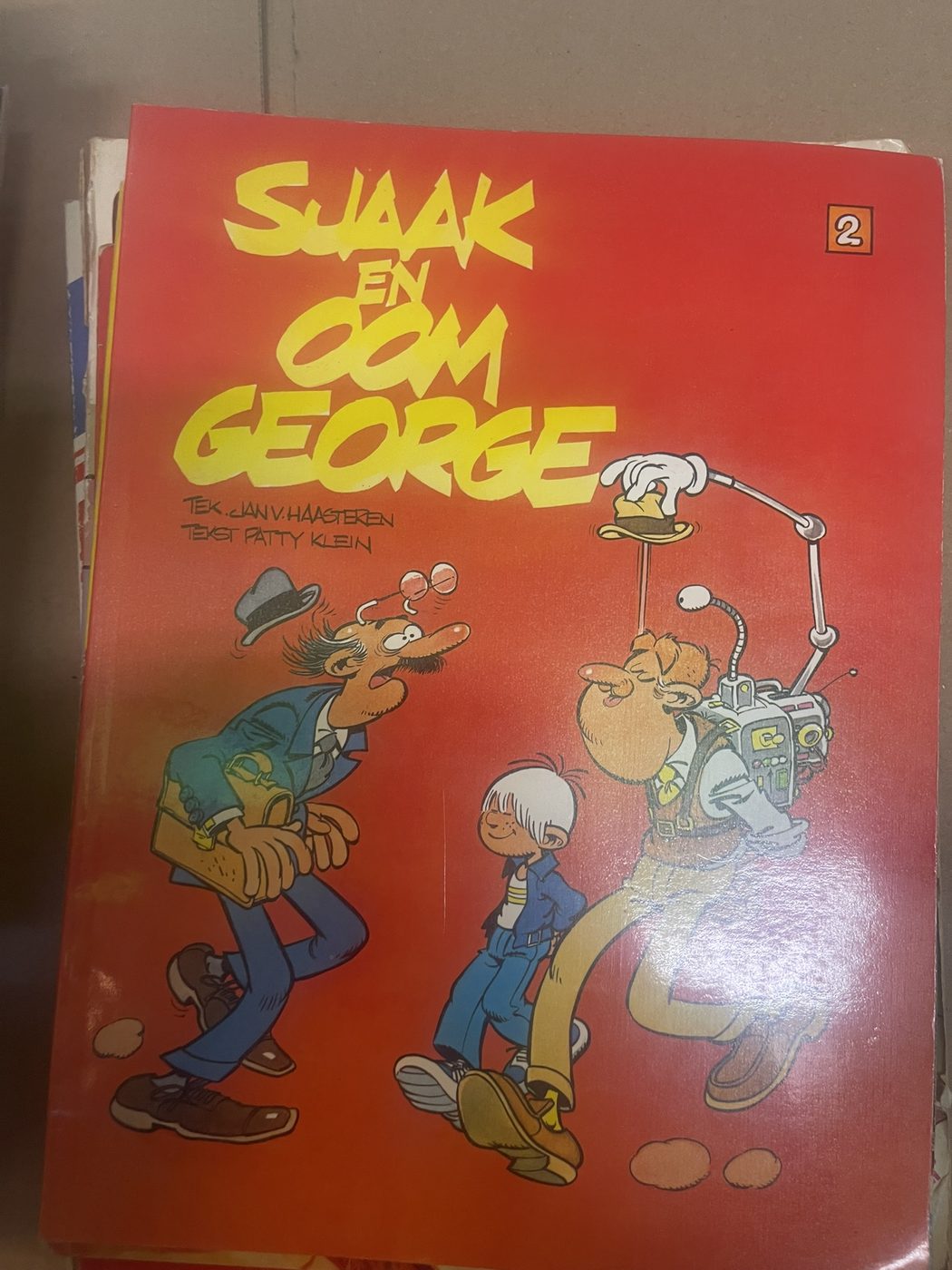 Cover van Sjaak en oom George 2