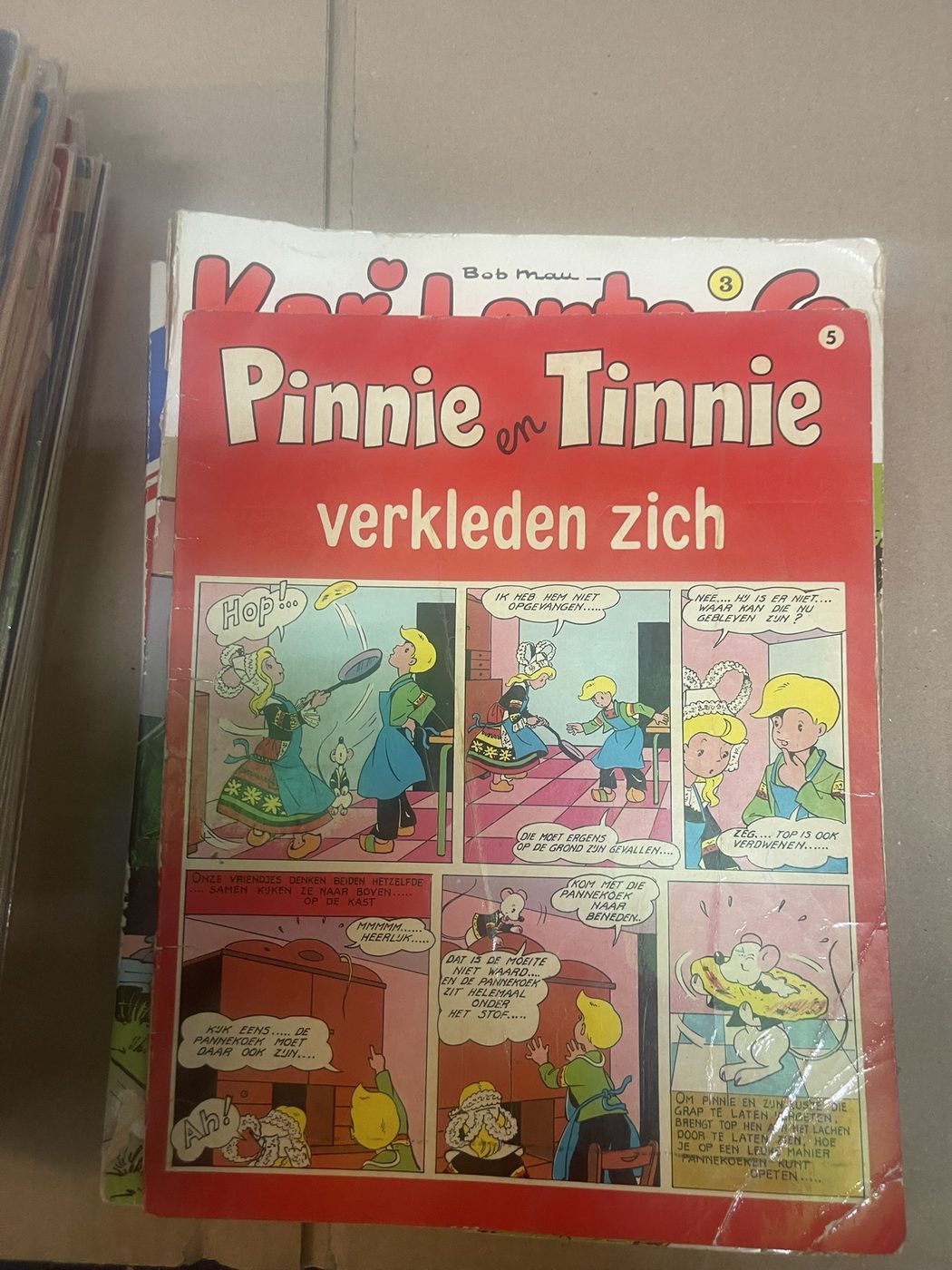 Cover van Pinnie en Tinnie verkleden zich