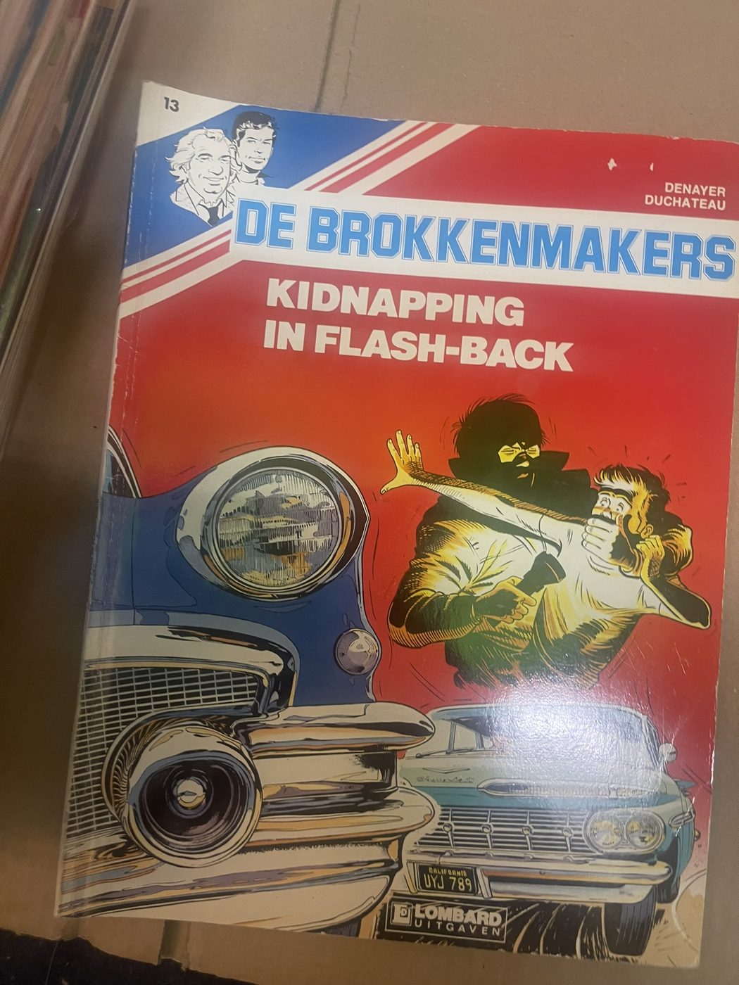 Cover van Kidnapping in flash-back