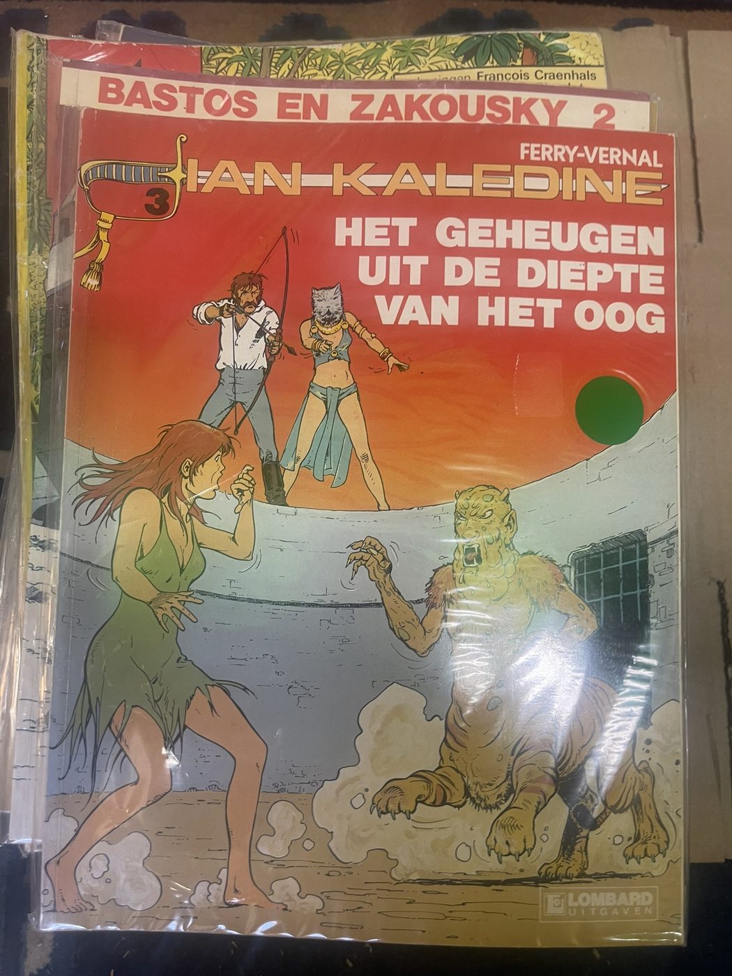 Cover van Het geheugen uit de diepte van het oog
