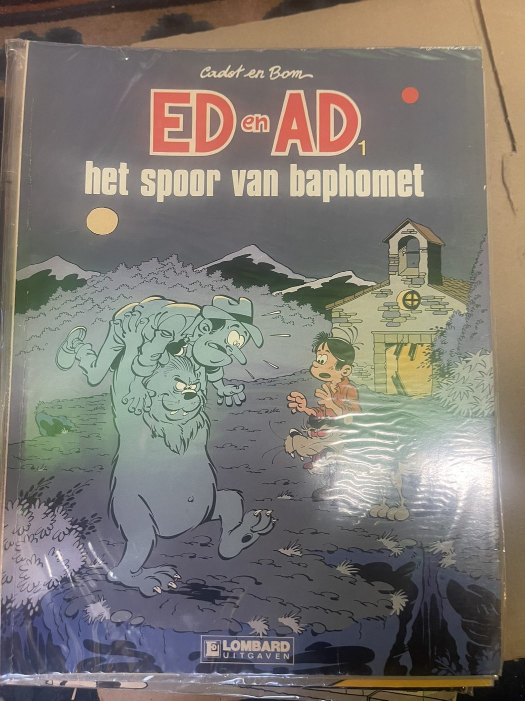 Cover van Het spoor van Baphomet