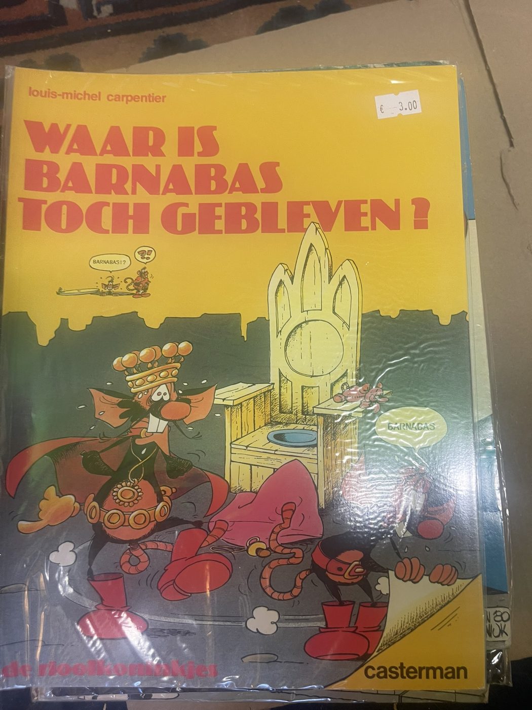 Cover van Waar is Barnabas toch gebleven?