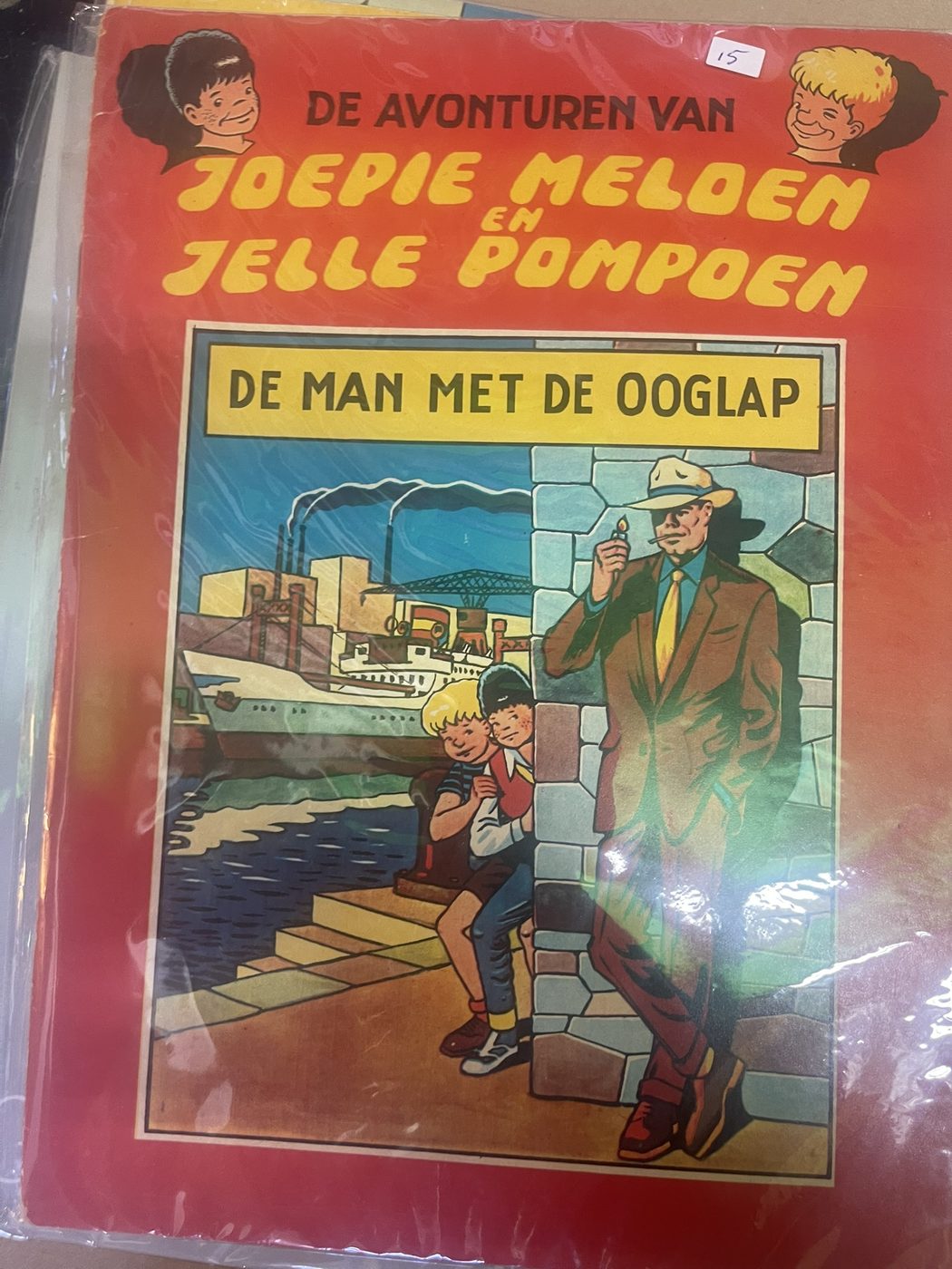 Cover van De man met de ooglap