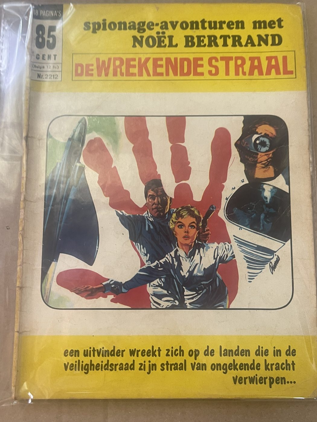 Cover van De wrekende straal