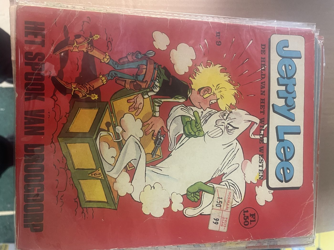 Cover van Het spook van Droogdorp