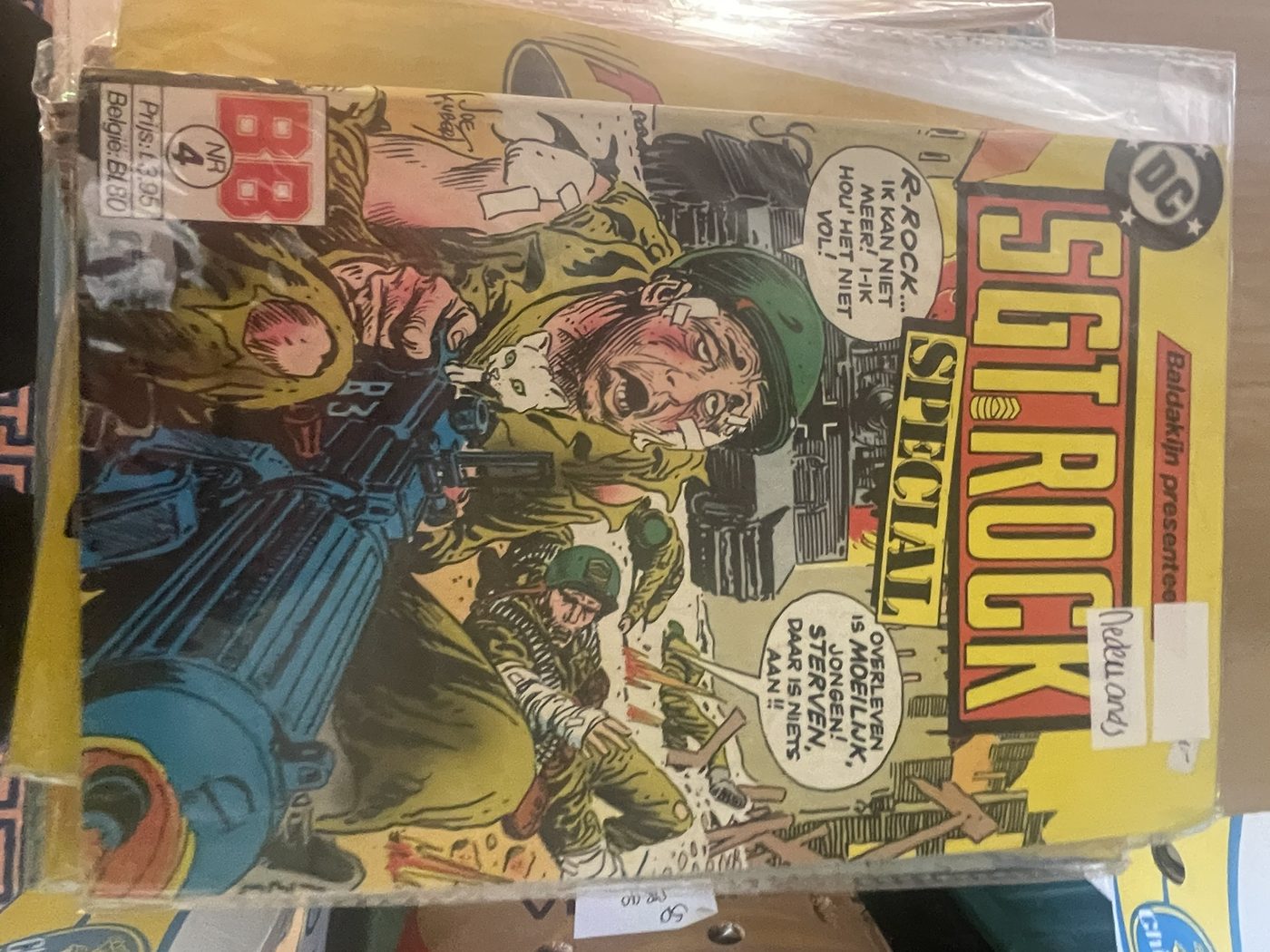 Cover van Sgt. Rock Special 4