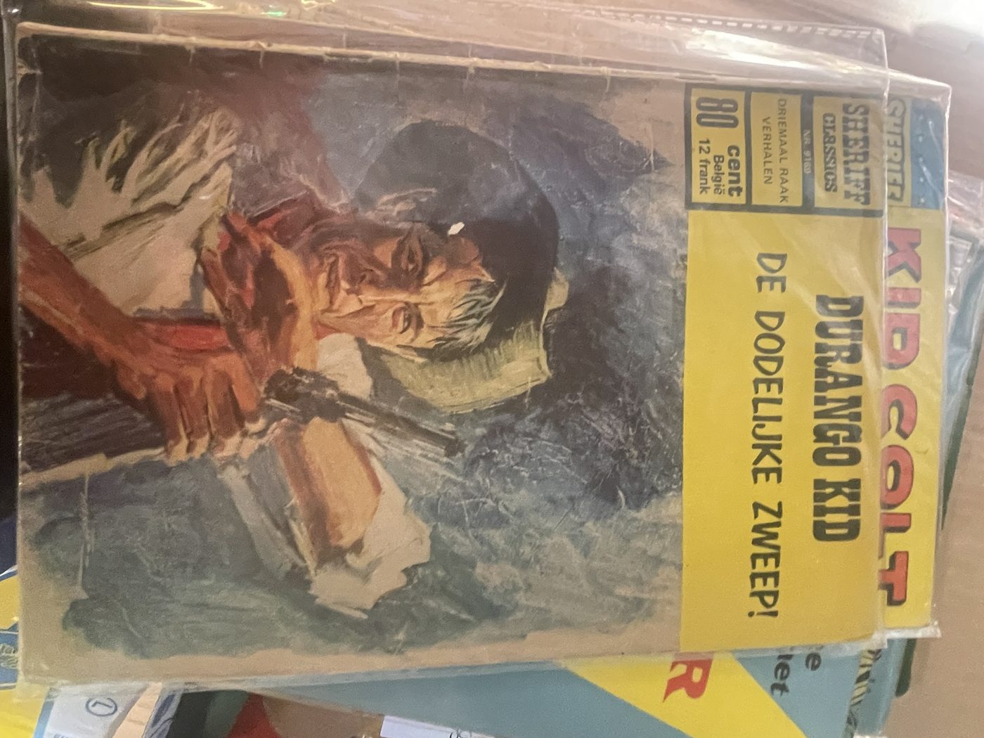 Cover van De dodelijke zweep!