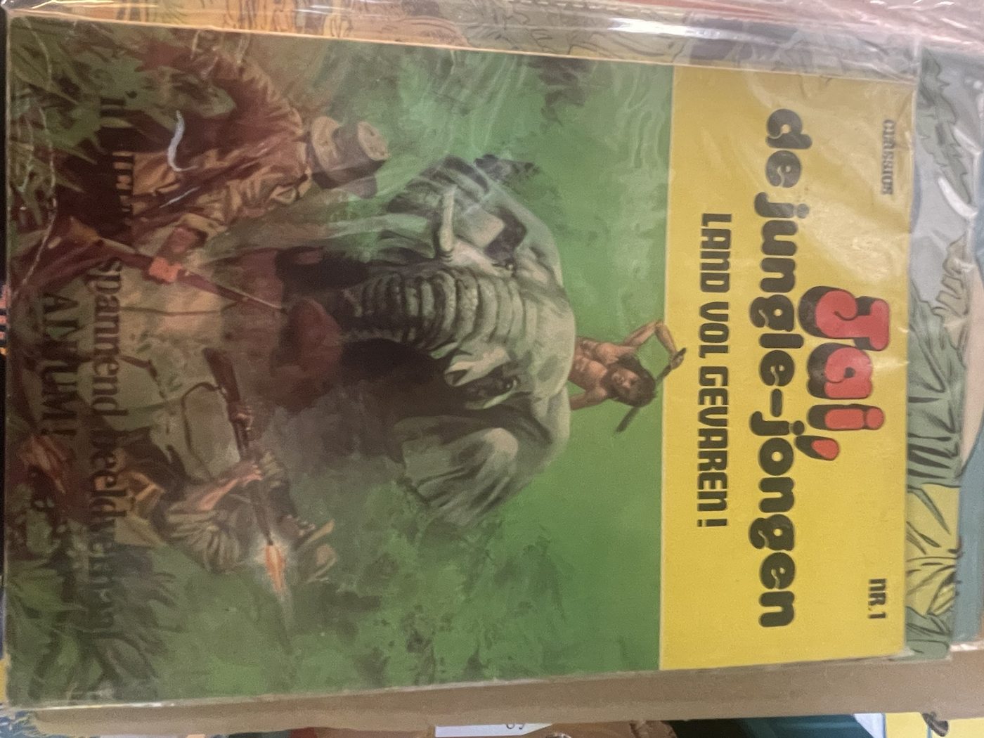 Cover van Land vol gevaren!