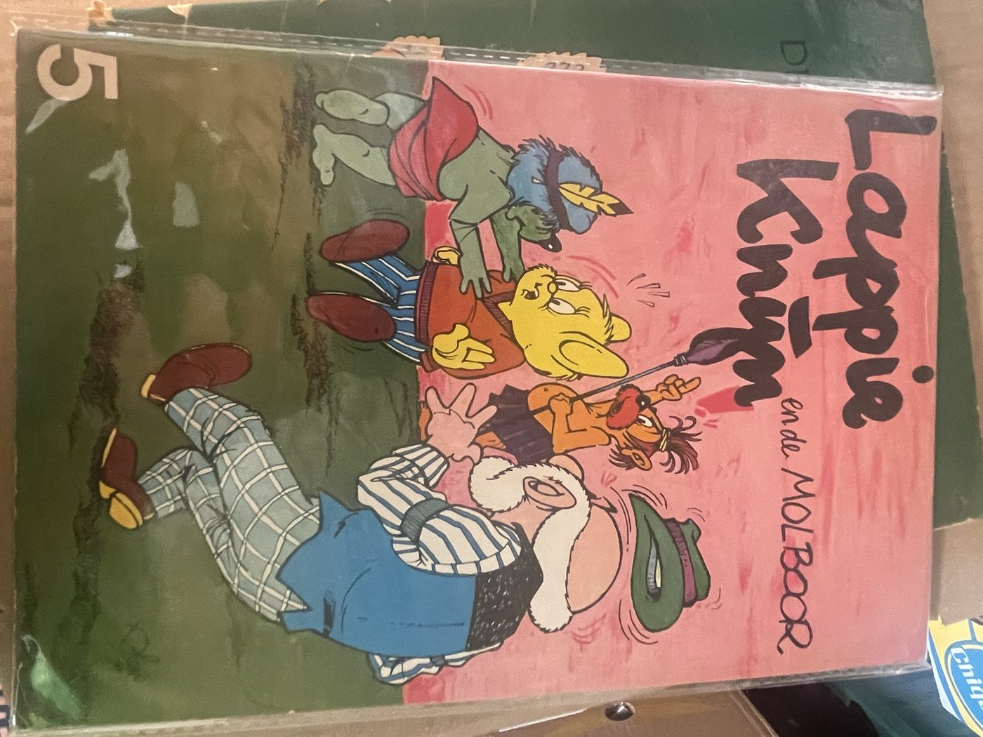 Cover van Lappie Knijn en de molboor