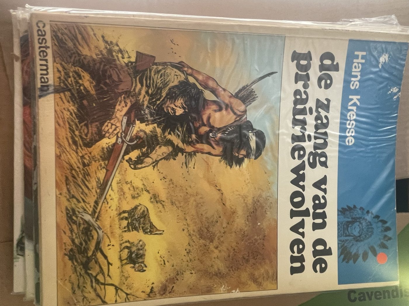 Cover van De zang van de prairiewolven