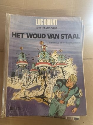 Cover van Het woud van staal