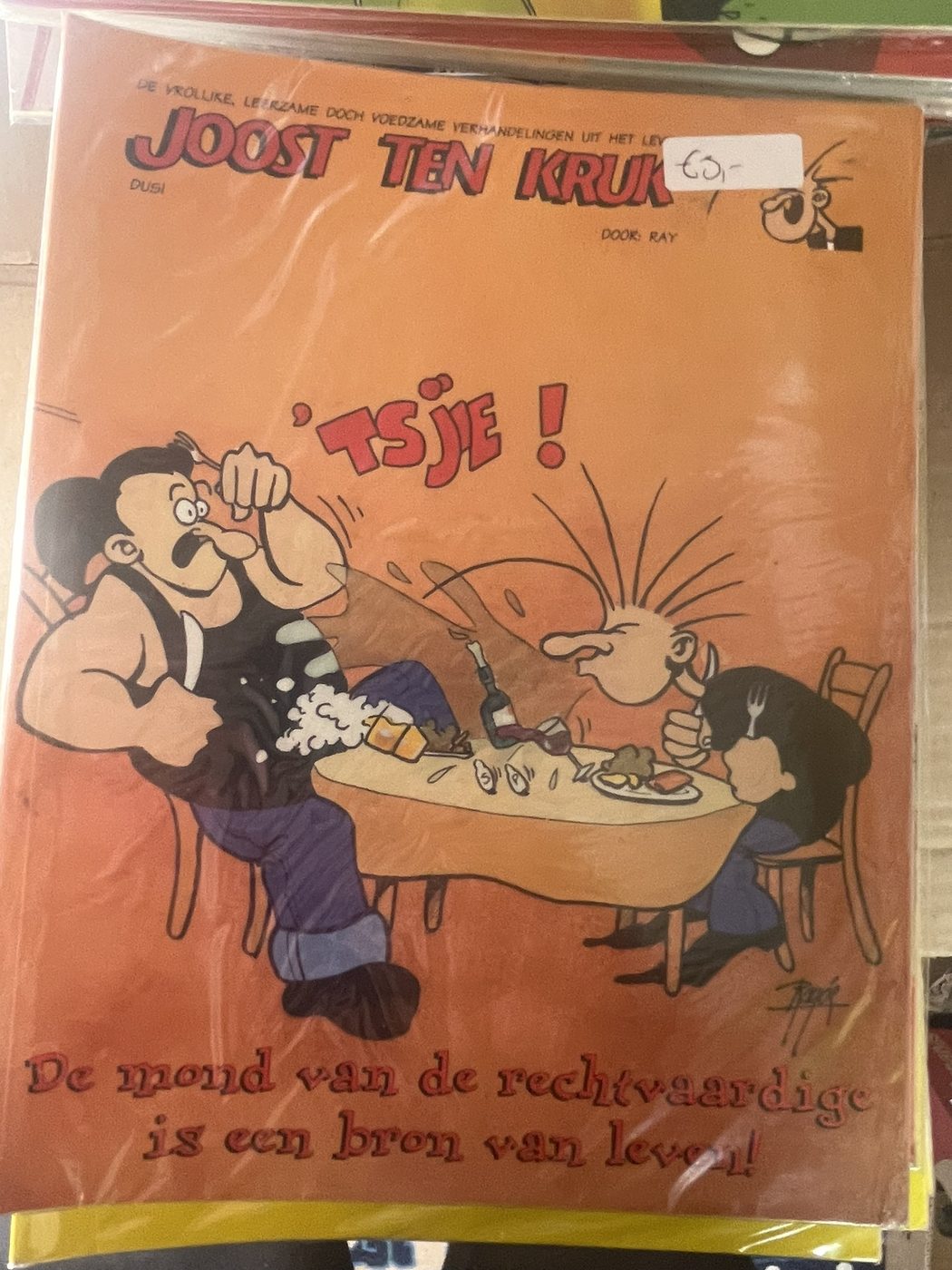 Cover van De mond van de rechtvaardige is een bron van leven!