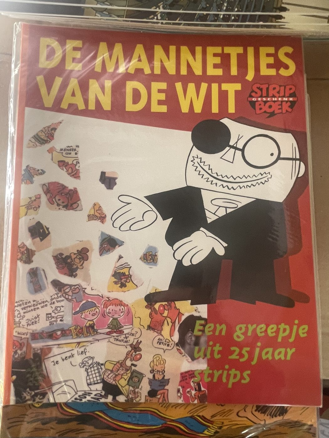 Cover van De mannetjes van De Wit - Een greepje uit 25 jaar strips
