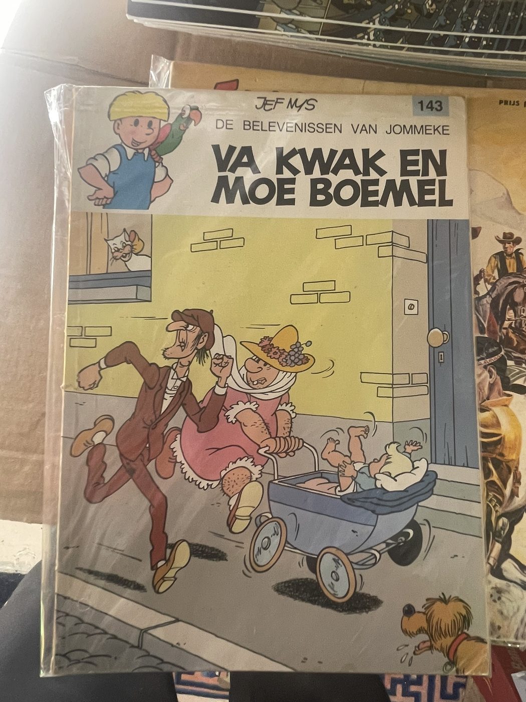Cover van Va Kwak en moe Boemel