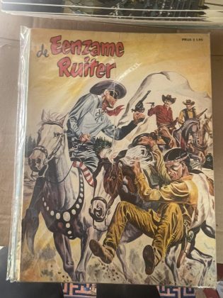Cover van De eenzame ruiter