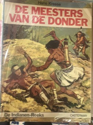 Cover van De meesters van de donder