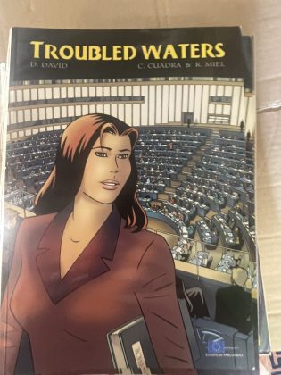 Cover van Troubled Waters